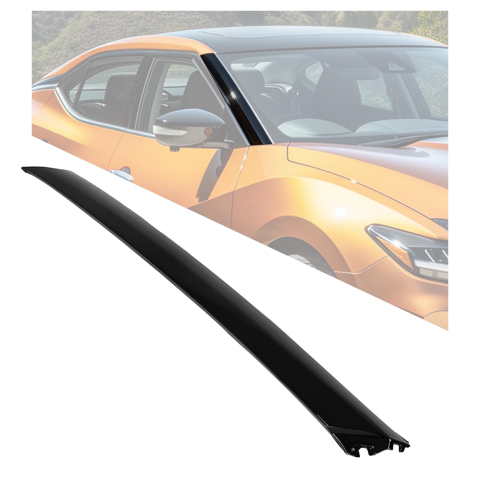 Amazon.com: KUAFU Windshield A-Pillar Trim Compatible with 2016
